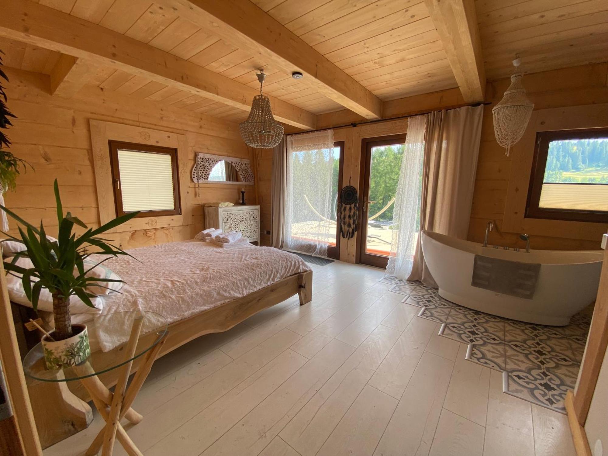 Dziejba Lesna Apartamenty &Spa - Piekne I Nowe Apartamenty I Domek, Sauna I Jacuzzi - W Cenie I Na Wylacznosc, 1 Km Od Stoku Jaworki Habitación foto